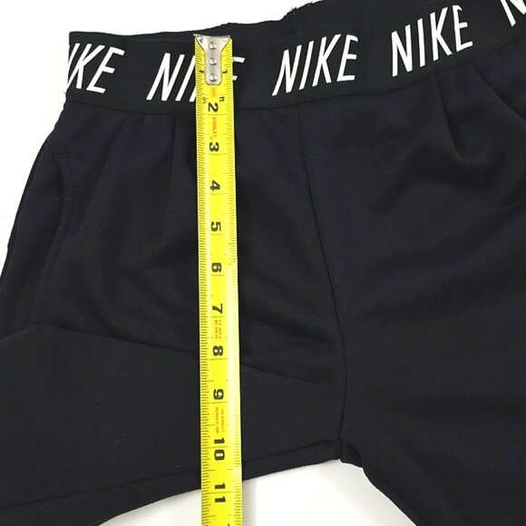 NIKE Dri-Fit Studio Girls Black Training Joggers Elastic Waist Pockets Size M - Picture 12 of 13